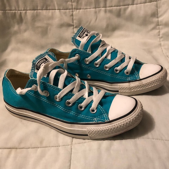 Converse Shoes - Converse Sneakers - women’s US8 Aqua